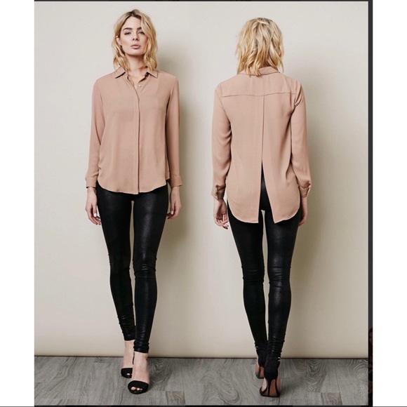 Krisa Coated Leggings (NWT) - Picture 1 of 7